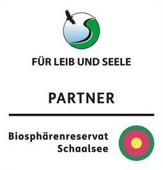 Partner-Plakette „Für Leib und Seele“ des Biosphärenreservates Schaalsee